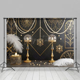 Aperturee - Aperturee Gatsby Theme Pearl Lines Photography Studio Backdrop